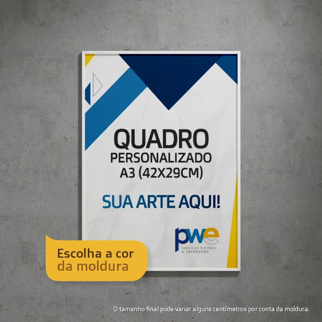 Quadro com Acetato - A3