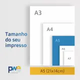 Caderno A5 - Miolo Colorido 2