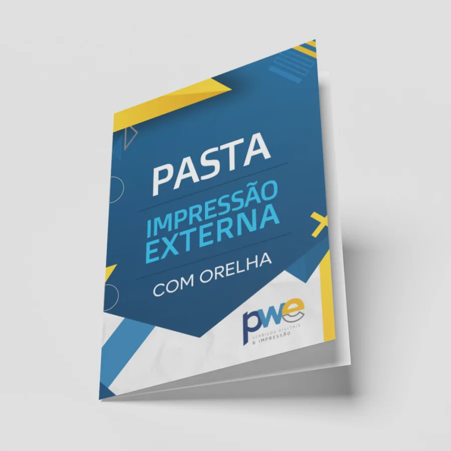 Pastas com Orelha – Impressão Externa