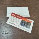 Cartão de Visitas - Colorido Frente - Verniz UV Total Frente 1