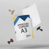 Impressão Offset - A3 - Colorido 1